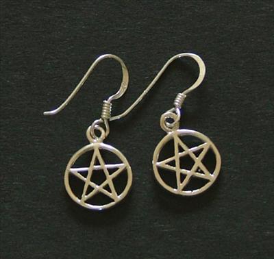 Pentacle Earrings