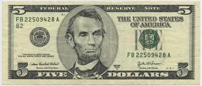 $5.00