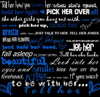 tell her