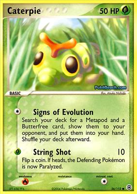 Caterpie  Card