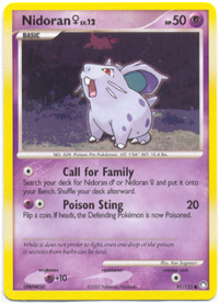 Nidoran Female Card