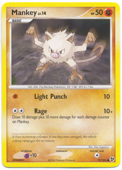 Mankey Card