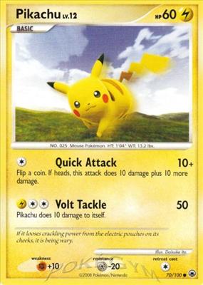 Pikachu Card