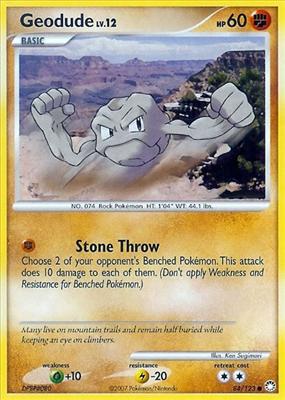 Geodude Card