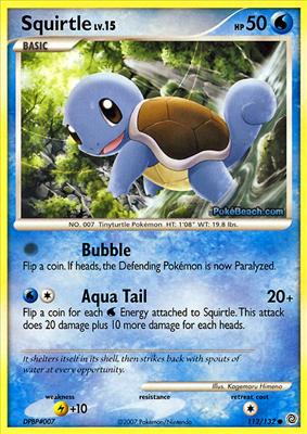 Squirtle Card