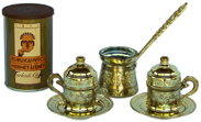 Turkish coffee set for 2