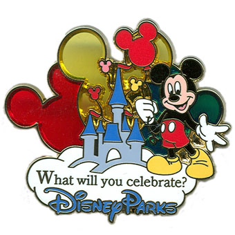 Disney Rewards® Visa® Cardmember Pin - Mickey with Balloons