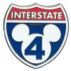 Road Signs - Mickey Mouse I-4