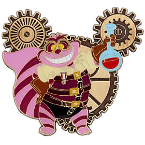Mickey Mouse Gears Cheshire Cat Pin 