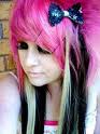 Scene hair bow