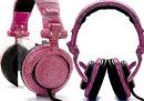 Pink dimond headphones