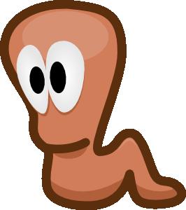 Throw worm at