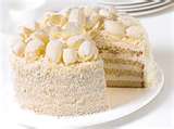 White Chocolate Avalanche Cake