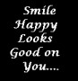 Happy looks good on you