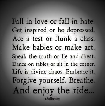 Enjoy the ride