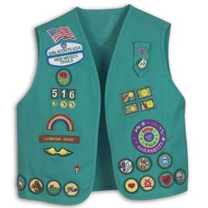 Girl Scout vest