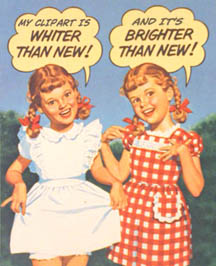 Whiter and brighter