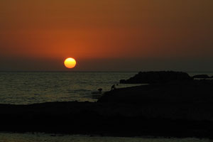 Tramonto a Bosa