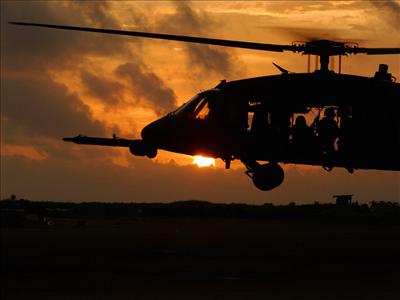 Tramonto su Blackhawk