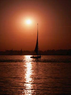 Tramonto in Egitto