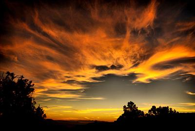 Tramonto nello Utah