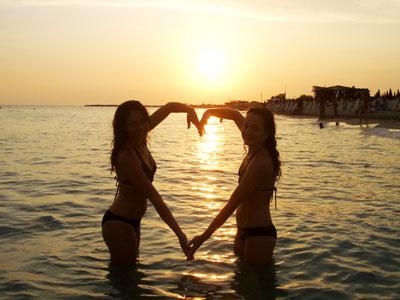 Tramonto romantico