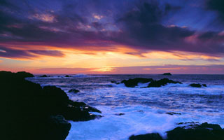Tramonto in California