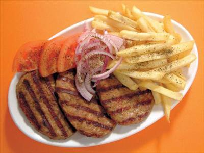 köfte patates kızartması