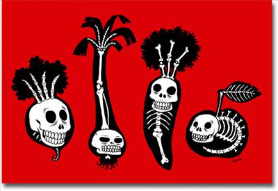 Dead vegetables