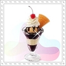 blueberry sundae