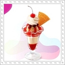 strawberry sandae