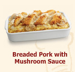 breaded-pork-with-mushroom-sauce