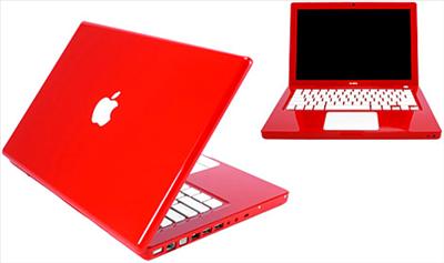 Apple Mac Book (Red)