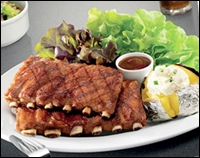 ซี่โครงหมูบาร์บีคิว