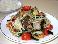 ส้มตำ