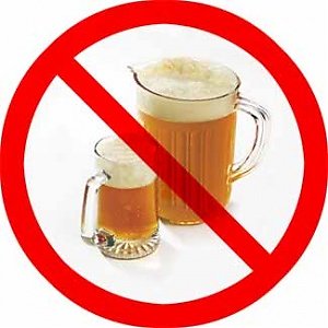No alkohol