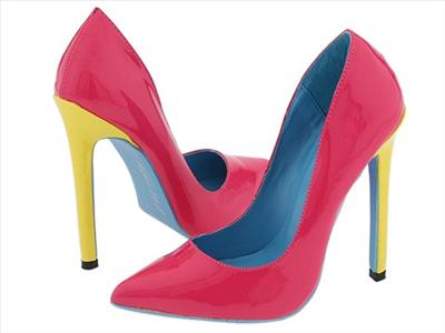 Pink Blue Yellow