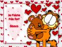Je t'aime, d'un Garfield
