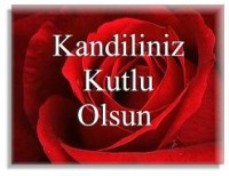Kandiliniz Mübarek Olsun