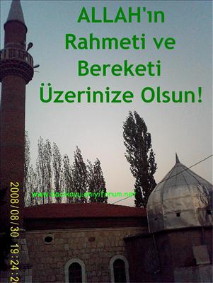 Allah'ın Rahmeti ve Bereketi Üzerinize Olsun