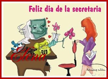 feliz dia de la secretaria 