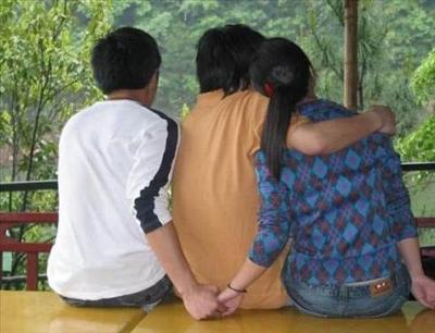 tendre moment de partage