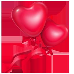 red balloons