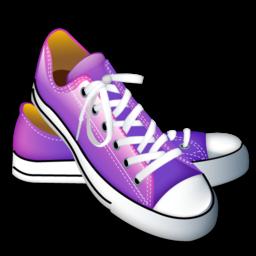 converse - purple