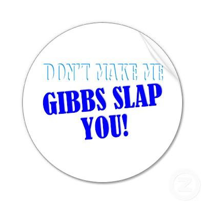 Dont make me Gibbs Slap You! #2