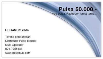Pulsa 50.000,-