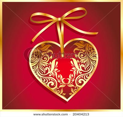 4 k. Gold Heart