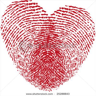 Fingerprint Heart