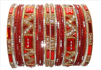 Beauti ful Red Bangles