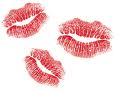 3 kisses